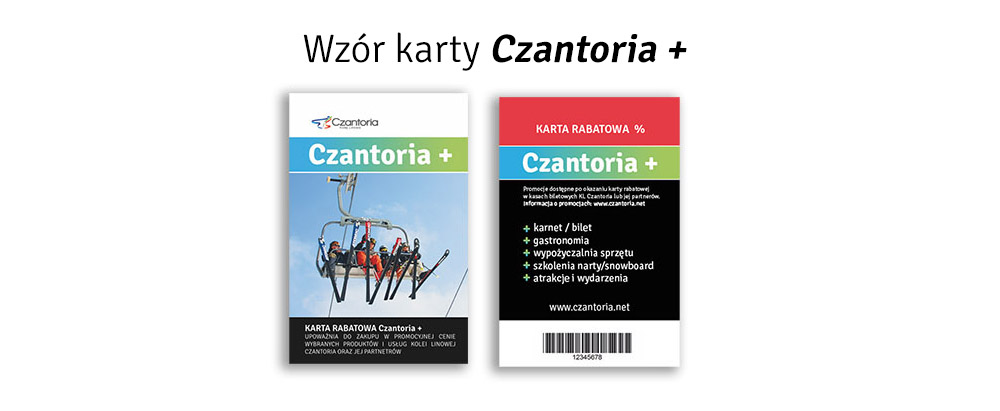Karta rabatowa Czantoria +